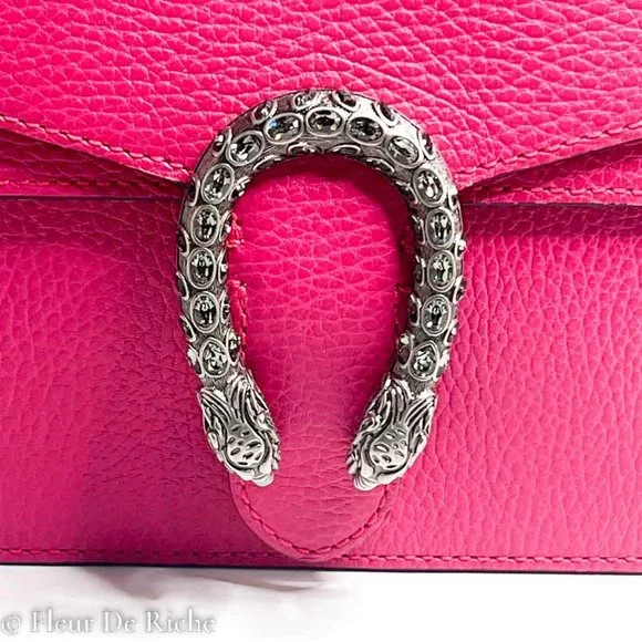 💛SOLD🖤 Gucci Dionysus Small Pink Shoulder Bag - Picture 2 of 5